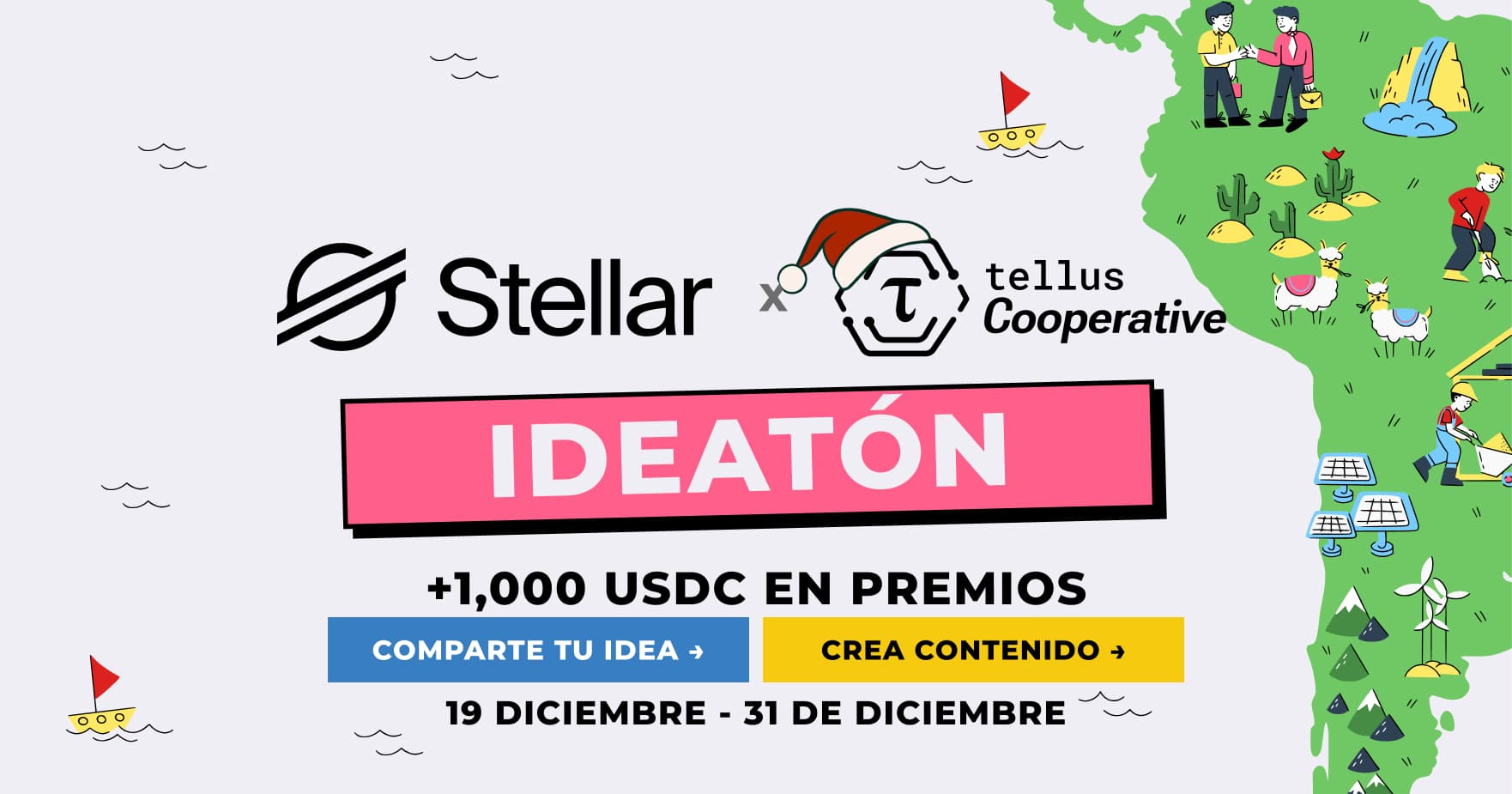 Ideatón Fin de Año – Powered by Stellar Chile